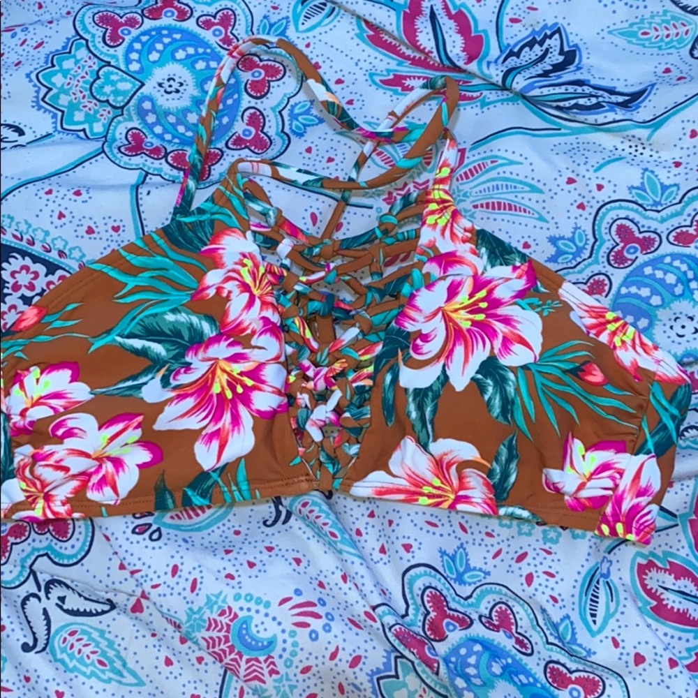 Floral Bikini Top